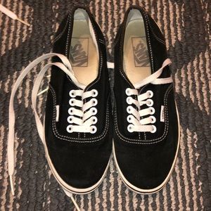 Black Vans!!